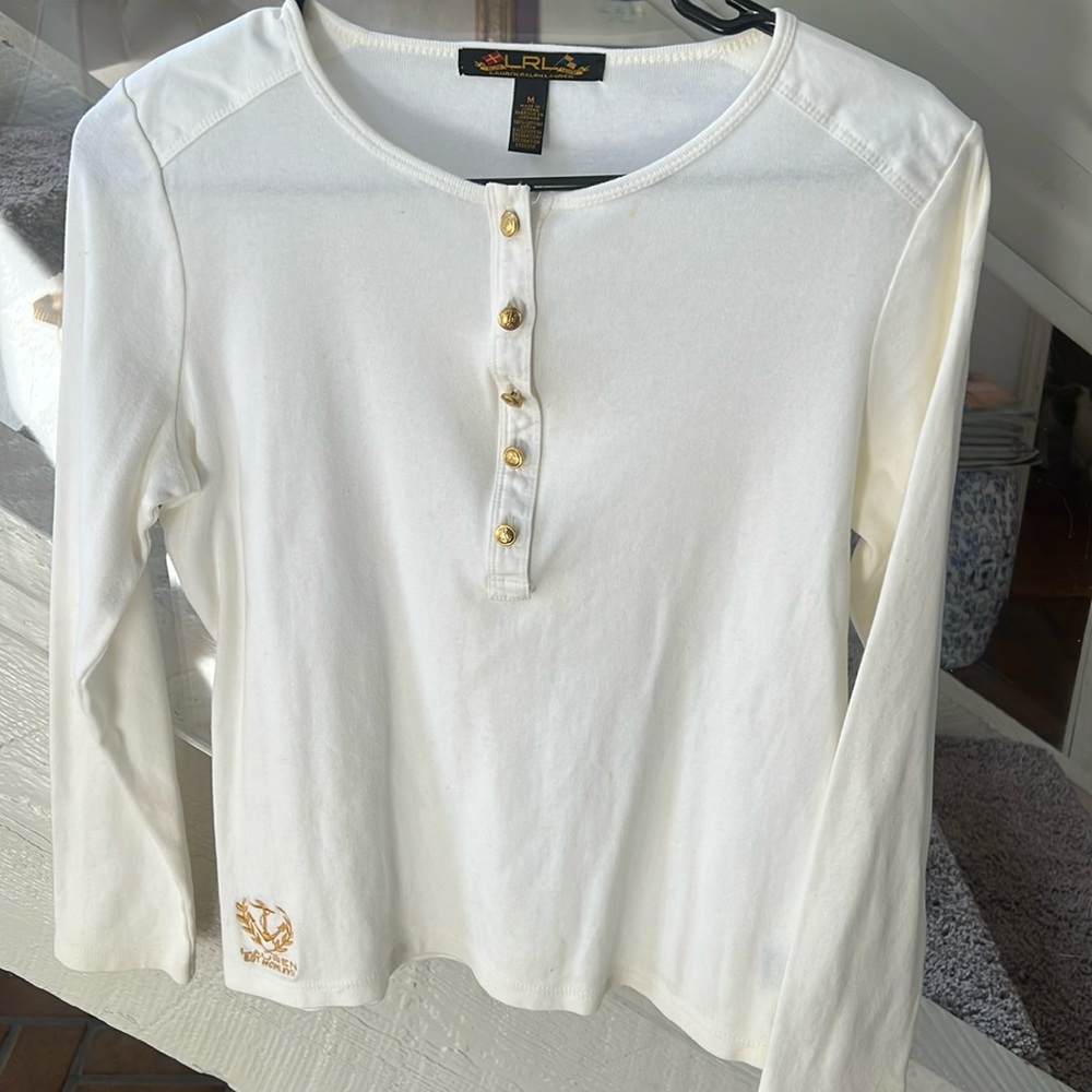Vintage Ralph Lauren Nautical Henley M